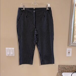 EP Pro Navy and White Patterned Pants